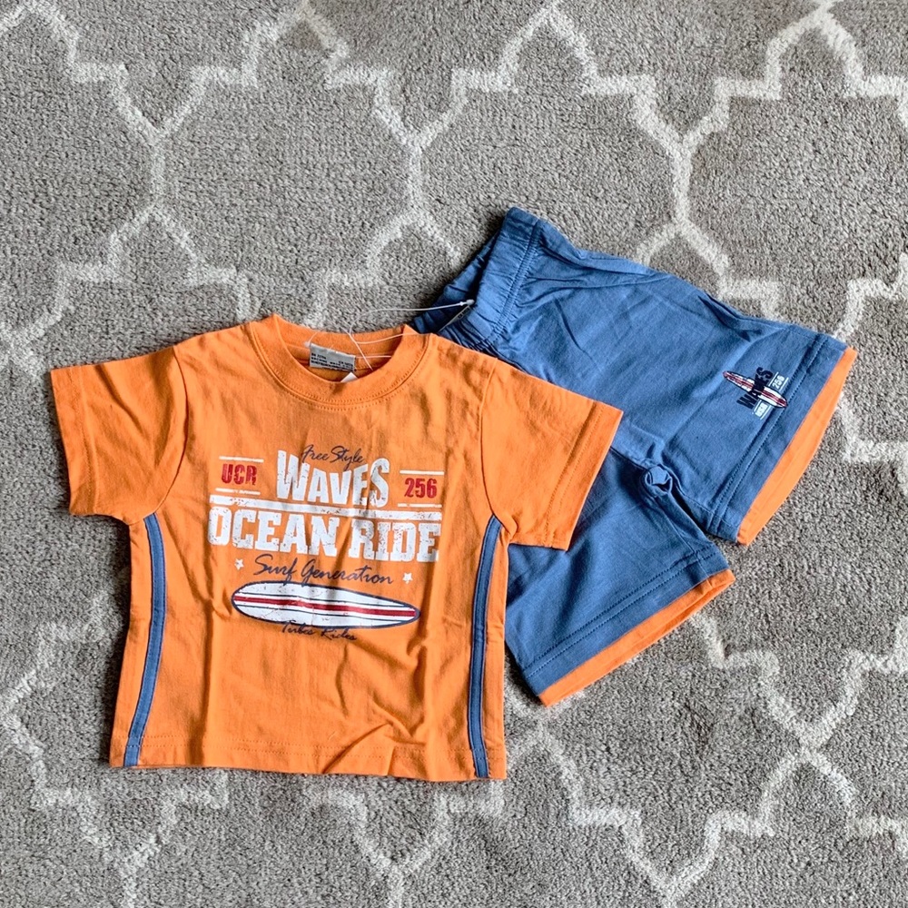 NWT Mish Boys 2pc t-shirt/shorts set